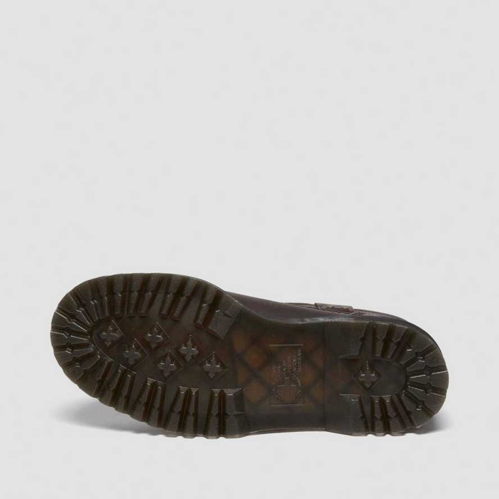 Dr. Martens Dark Brown Anistone Boots - Picture 9 of 9